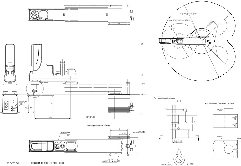 TR10-1000STH-STH100-1000 Esquema
