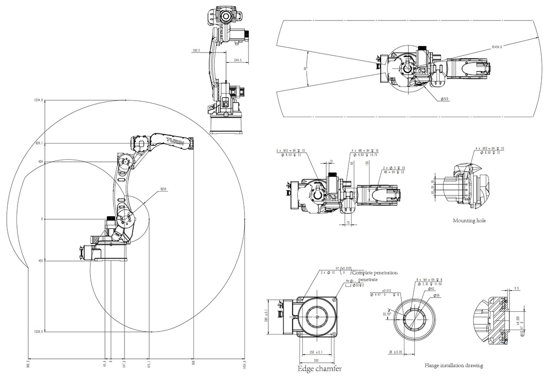 Esquema TR10-1450B/ARC